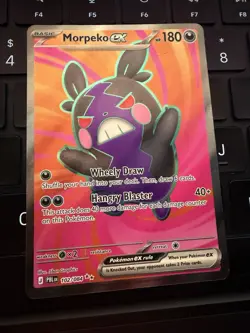 Pokemon TCG Morpeko ex 102/084 Pitch Black Ultra Rare English 2026 NM - Image 2