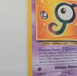 Unown [J] - Black Star Promo - #38 - Pokemon TCG - MP - Image 4