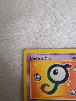 Vintage Pokemon TCG - Black Star Promo - Unown [J] 38/53 Regular - Image 2