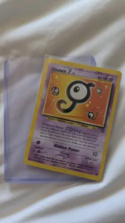 Pokemon TCG Unown J 38 Wizards Black Star Promo - Image 1