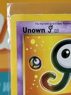 Unown (J) #38 WoTC Black Star Promo Pokemon TCG 2000 DMG - Image 4