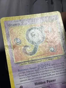 Unown J WOTC Promo 38 (DMG) - Black Star Promo - Pokemon TCG - Image 3