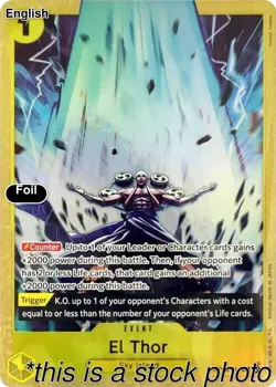 El Thor (Premium Card Collection -Best Selection Vol. 2-) [OP-PR - OP05-114] ... - Image 1