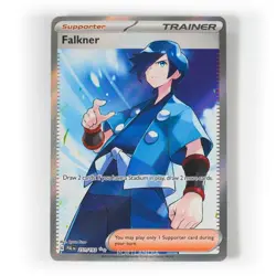 Pokemon - Falkner - 251/193 - SV Paldea Evolved - Full Art Trainer Card - Image 1