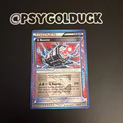 G Booster - 92/101 - Pokemon Plasma Blast Black & White Ultra Rare Card C30 - Image 1