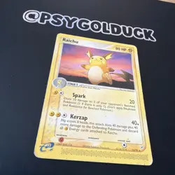 Team Magma Vs Team Magma Raichu Old Pokemon Card 2004 13/95 MP C32 - Image 2