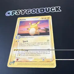 Team Magma Vs Team Magma Raichu Old Pokemon Card 2004 13/95 MP C32 - Image 3