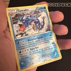 POKEMON GYARADOS REVERSE HOLO CARD 20/98 C30 - Image 2