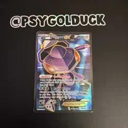 Genesect EX (Full Art) 120/124 Fates Collide Holo Pokemon Card C30 - Image 1
