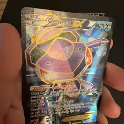Genesect EX (Full Art) 120/124 Fates Collide Holo Pokemon Card C30 - Image 2