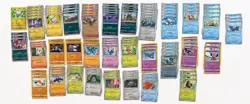 114 Pokemon Cards Mixed Common Uncommon Duplicates Lot Fusion Strike Bulk - Image 1