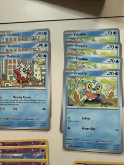 114 Pokemon Cards Mixed Common Uncommon Duplicates Lot Fusion Strike Bulk - Image 2