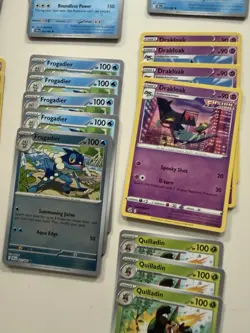 114 Pokemon Cards Mixed Common Uncommon Duplicates Lot Fusion Strike Bulk - Image 5