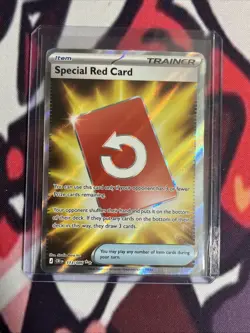 Special Red Card 113/086 Me04: Chaos Rising Holo - Image 1