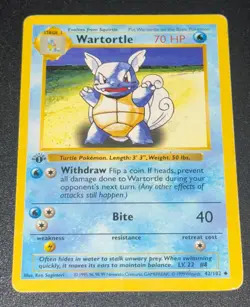 Blastoise Wartortle Squirtle - 1st Edition Base Set 2 42 63/102 - Pokemon Cards - Image 5