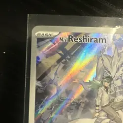 Pokemon TCG N's Reshiram Card 167/159 Stamped Illustration Rare Promo - Image 2