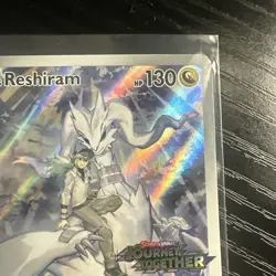 Pokemon TCG N's Reshiram Card 167/159 Stamped Illustration Rare Promo - Image 3