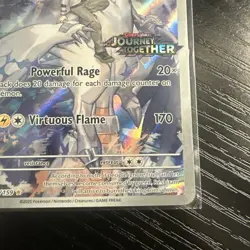 Pokemon TCG N's Reshiram Card 167/159 Stamped Illustration Rare Promo - Image 5