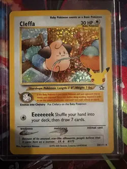 Pokemon Clefairy Jigglypuff Wigglytuff ex Lot 6 Cards Vintage Cleffa Japanese - Image 2