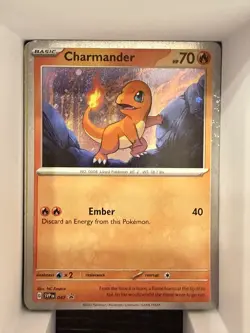 Charmander - (Cosmos Holo) Holo Promo SV: Scarlet & Violet Promo Cards 047 NM - Image 1