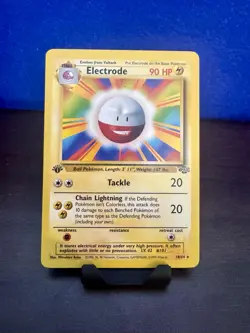 Pokemon TCG 1st Edition Jungle - 9 Card Lot. Rare Misprint Electrode & more - Image 3