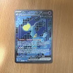 Pokemon TCG Iron Crown EX Prismatic Evolutions Card 158/131 Sir - Image 1