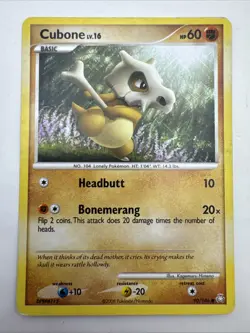 Pokemon TCG Cubone Legends Awakened Card 90/146 Regular Common Non-Holo - Image 1
