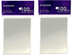 200Pcs MTG Card Sleeves, White Matte Card Sleeves Magic Cards, Protect All Your - Image 1
