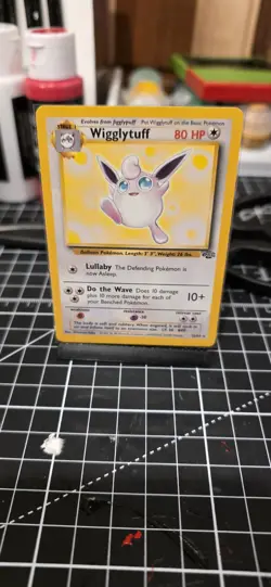 Pokemon TCG Wigglytuff Jungle Non-Holo Card 32/64 Vintage NM Condition - Image 1