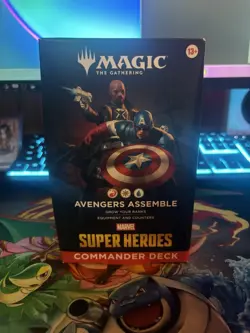 Magic The Gathering: Marvel Super Heroes - Avengers Assemble Commander Deck - Image 1