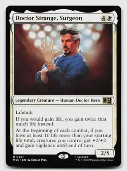Doctor Strange, Surgeon 591 Commander: Marvel Super Heroes MTG NM - Image 1
