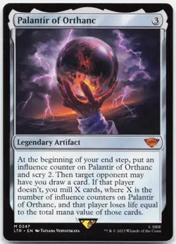 Palantir Of Orthanc 247 Lord Of The Rings Tales Of Middle-Earth Mythic MTG NM/LP - Image 1