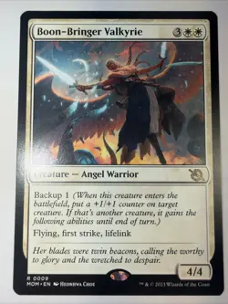 x1 Boon-Bringer Valkyrie R MTG March of the Machine M/NM, English - Image 1
