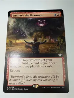 Embrace the Unknown (Extended Art) Commander: Outlaws of Thunder Junction... - Image 2