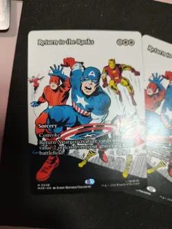 Return to the Ranks X2 (Borderless) Marvel Universe Eternal-Legal Regular - Image 2