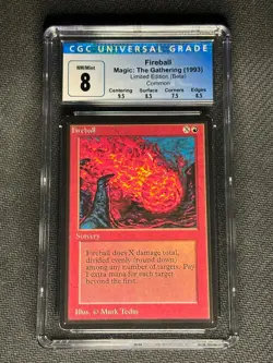 Fireball Limited Edition - Beta Edition CGC 8.0 - Image 1