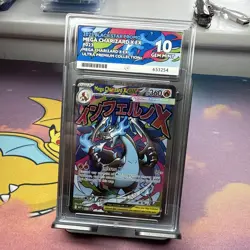 Pokemon TCG: Mega Charizard X EX 023 - UPC Promo - Ace 10 perfect subgrades - Image 1