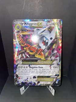 Mega Aggron EX - MP - XY Primal Clash 94/160 Ultra Rare Pokemon 2015 English - Image 1