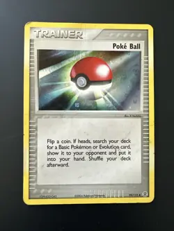 Poke Ball 95/112 Reverse Holo EX Fire Red & Leaf Green Pokemon TCG Card - Image 1