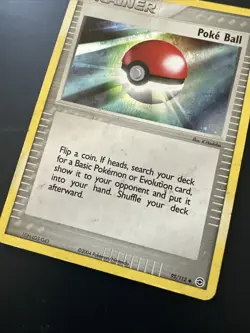 Poke Ball 95/112 Reverse Holo EX Fire Red & Leaf Green Pokemon TCG Card - Image 3
