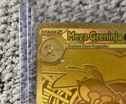 The Pokemon Company Gold Mega Greninja EX 122/086 Chaos Rising - Image 3