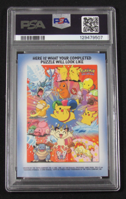 2000 Topps Pokemon T.V. #9 RATTATA ANIMATION SERIES 2 STICK-ONS PSA 8 NM-MT - Image 2