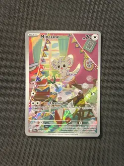 Pokemon TCG Minccino 182/162! NM Condition! See Description! - Image 1
