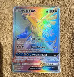 Pokemon Palkia GX 165/156 Secret Rare Full Art Holo Ultra Prism 180 HP ENG - Image 1