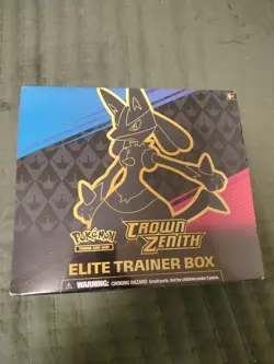 Pokemon TCG Crown Zenith Elite Trainer Box ETB SEALED - Image 1