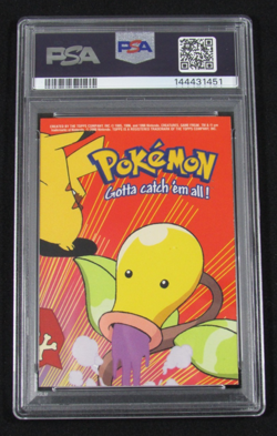 2000 Topps Pokemon T.V. #7 GEODUDE ANIMATION SERIES 2 STICK-ONS PSA 8 NM-MT - Image 2