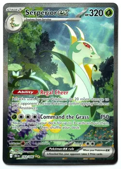 Serperior ex 164/086 - Pokemon TCG - Black Bolt Special Illustration Rare Holo - Image 1