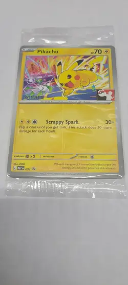 POKEMON WORLD CHAMPIONSHIP 2026 PIKACHU WINNER STAMPED PROMO ENGLISH 093 - Image 1