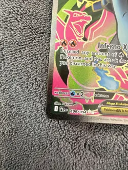 Pokemon TCG Mega Charizard X EX 109/94 Phantasmal Flames Mint NM+ - Image 2
