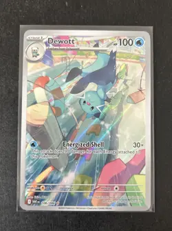 Pokemon S&V White Flare Dewott Illustration Rare 106/086 IR - Image 2